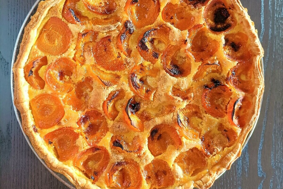 Tarte abricots maison